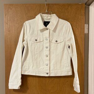 Bagatelle Collection Off-White Denim Jacket